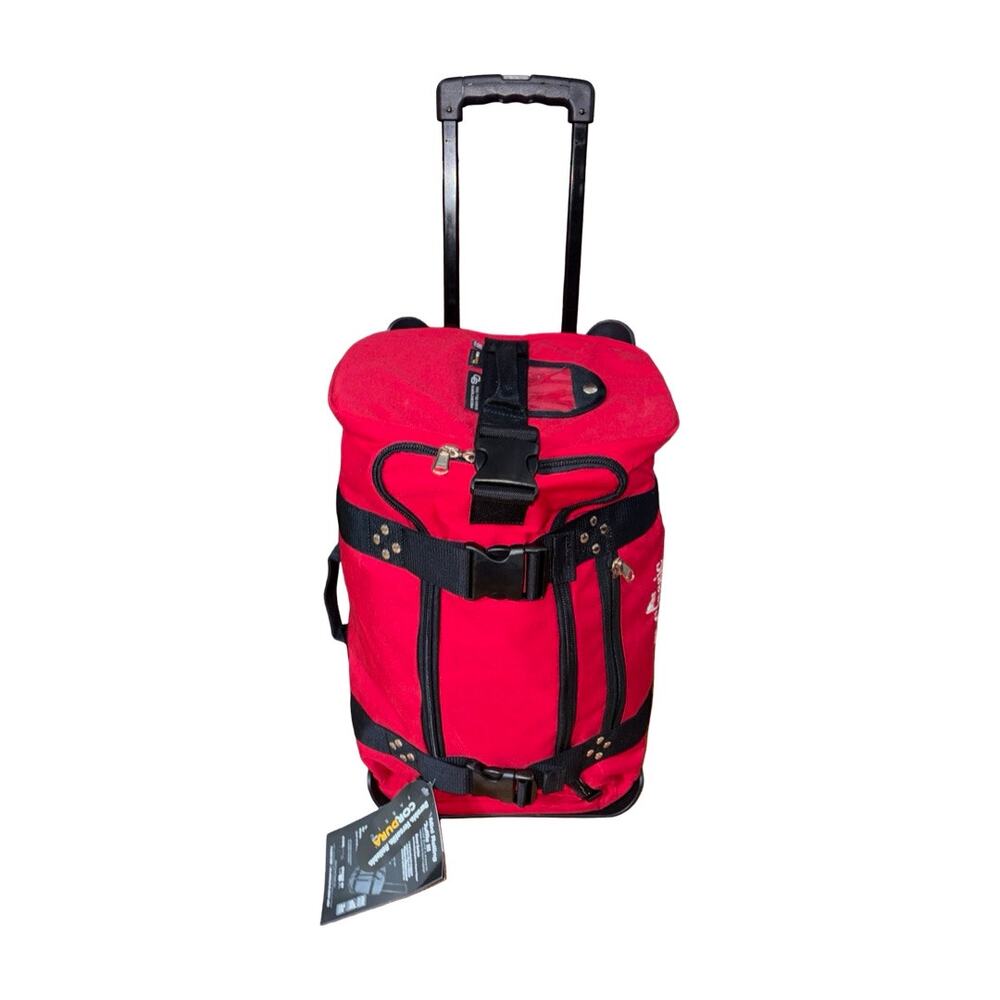 NEW Club Glove Cordura Fabric The Classics Mini Rolling Duffle III Red
